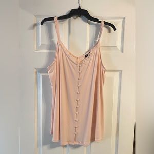 Torrid Light Pink Tank Top Size 1 (XL)